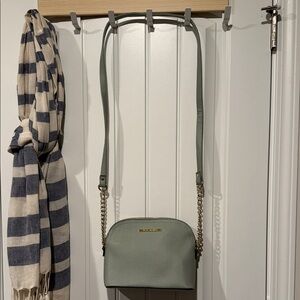 Steve Madden Sage Crossbody Bag with Gold Accents